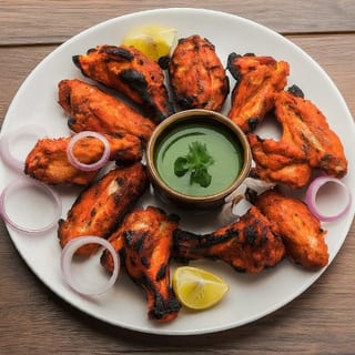 127. Tandoori Chicken Wings (8pcs)