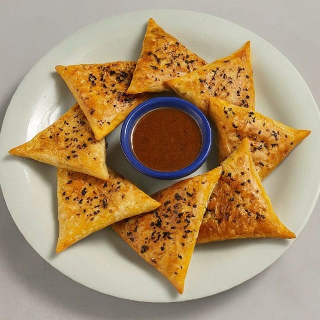 Irani Onion Samosa.